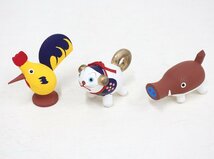 jw67■美品◆マスコットの木彫十二支◆小椋幸治作◆おぐら屋◆共箱付き◆かわいい干支の置物◆縁起物◆民芸品◆子丑寅卯辰巳午未申酉戌亥_画像9