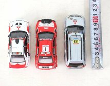 jx29■ミニカー◆ランエボⅤ ラリーアート・ミーティング＋ランエボVI 1999＋パジェロスポーツ サービスカー2010◆3点セット◆ixo◆Vitesse_画像2