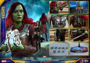 ★MMS483 ホットトイズ 『ガーディアンズ・オブ・ギャラクシー：リミックス』 ガモーラ １/６ フィギュア Gamora hottoys新品未開封