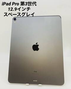 ★美品★iPad Pro 第3世代 12.9インチ 256GB スペースグレイ/Wi-Fiモデル ppro3-002