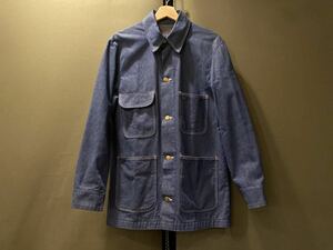 希少 格安 1円から USA製 60s vintgae Casey Jones デニム カバーオール ビンテージ 古着 ジャケット アメリカ Wrangler ラングラー ストア