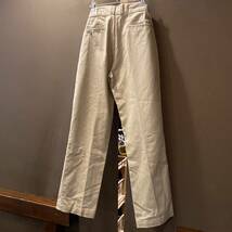 90s USA製 Dickies ディッキーズ 874 ワークパンツ W31 L31 カーキ TALON アメリカ製 チノ ビンテージ 古着 vintage ベージュ 希少 タロン_画像6