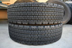 送料無料 11R22.5 BRIDGESTONE 16PR 2022年製 2本セット 残り溝12.5mm～13.5mm