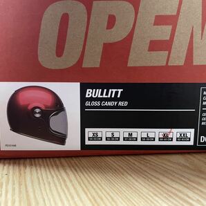 BELL BULLITT GLOSS CANDY RED XL 新品 ベルブリット キャンディレッドの画像5