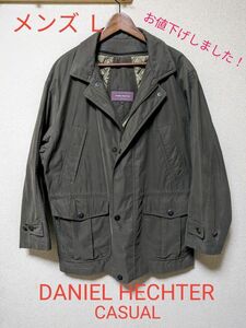 DANIEL HECHTER CASUAL ジャケット ハーフコート ライナー取外し可　メンズＬ　