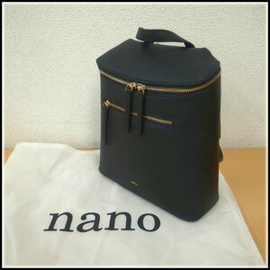 1161T　FIT HOUSE フィットハウス　nano ナノ　リュックサック　バックパック　NS(870a)　PUレザー　ブラック　未使用品