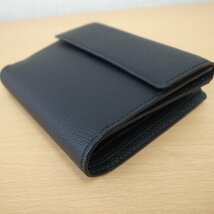 1179T 【本物保証】 SOMES SADDLE ソメスサドル　二つ折り財布　メンズ　レザー　ブラック　未使用品_画像5