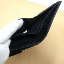 1179T 【本物保証】 SOMES SADDLE ソメスサドル　二つ折り財布　メンズ　レザー　ブラック　未使用品_画像8