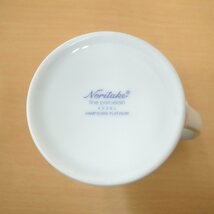 1192T　Noritake ノリタケ　HAMPSHIRE PLATINUM ハンプシャープラチナ　ペアマグカップ　未使用品_画像7