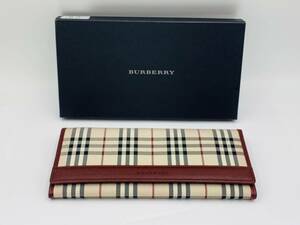 [未使用保管品] Burberry　バーバリー　長財布