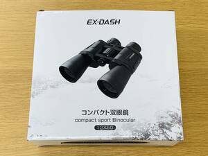 [未使用保管品] EX-DASH 双眼鏡 12倍 高倍率 12×50 コンサート アウトドア