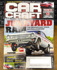 洋書 car craft 2019年 1月号 カークラフト アメ車 ホットロッド ラットロッド ローライダー レッドスレッド