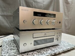 0667　中古品　オーディオ機器　デジタルアンプ・CDデッキ　SONY TA-F501/SCD-X501　ソニー　プリメインアンプ・CDプレーヤーセット