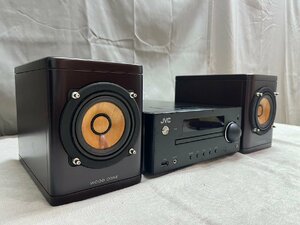 0668　ジャンク品　オーディオ機器　ミニコンポ　JVC CA-EXN5　2014年製