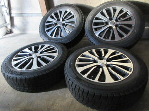 冬用+純正品set!! 日産 C26 セレナ ハイウェイスター 後期 純正 (GM/POL) (16x6+45 5H/114,3) (DUNLOP WM02) 195/60R16 格安完全売切り!! 