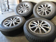 冬用set!! MANARAY SPORT Eurotech (GM) (17x7+48 5H/114,3) バリ溝(DUNLOP SJ8) 225/65R17 CX-5 CR-V エクストレイル RAV4 ヴァンガード _画像1