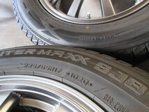 冬用set!! MANARAY SPORT Eurotech (GM) (17x7+48 5H/114,3) バリ溝(DUNLOP SJ8) 225/65R17 CX-5 CR-V エクストレイル RAV4 ヴァンガード _画像4