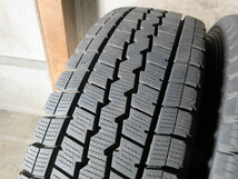 冬用+稀少set!! レンコン type (15x6+25? 6H/139,7) バリ溝(DL LT03/2021) 195/75R15 109/107L LT グランド ハイエース キャラバン 他にも _画像9