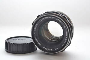 ★極上美品★MINOLTA ミノルタ MC ROKKOR PF 55mm F1.7 #98608