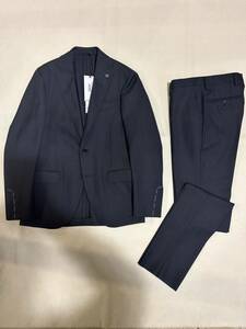 23AW new goods unused LARDINIlarute-ni herringbone 3B SUIT suit size 46