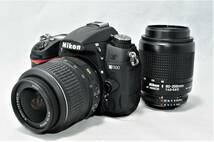 ★バッグ付美品★ ニコン Nikon デジタル一眼レフカメラ D7000 ダブルレンズセット ■ M-12JN24-1733_画像9