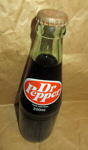 Dr Pepper ドクターペッパー 200ml瓶 昭和レトロ