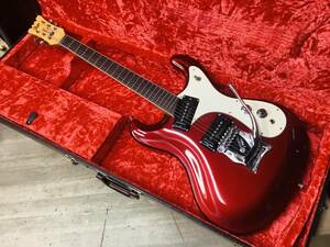 Mosrite The Ventures Model 65スタイル人気のキャンディアップルレッドカラー　モズライトベンチャーズモデル