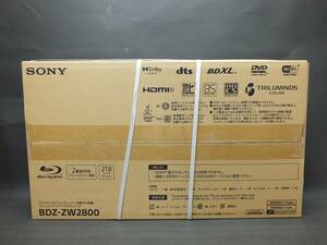 〇送料無料【新品未使用】SONY(ソニー) ブルーレイレコーダー BDZ-ZW2800 2TB