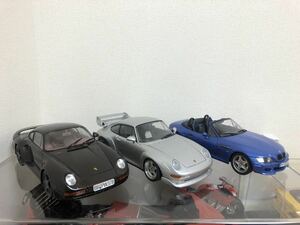 希少　1/18 3台セット　ポルシェ959 911 GT2 BMW Z3 エグゾト　UTモデル　美品　ポルシェ　993