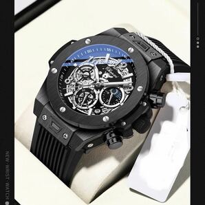 新作 ブランド腕時計 オマージュ スーツ防水 ダイバーズウォッチ アナログ ステンレス サーフィン 1653Q クォーツスポーツ の画像2