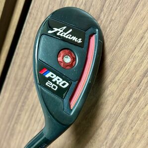 格安　アダムスゴルフ　PRO HYBRID 20° 純正シャフト　フレックスS ユーティリティ