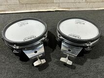 132●〇 Roland PD-85 二台 V-Drums 電子ドラム パッド / ローランド 〇●_画像4