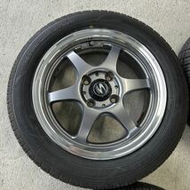 美品　BADX S-HOLD シュトルツ　14インチ　155/65r14 ほぼ新品タイヤ　グッドイヤー_画像2