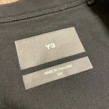 HA804 送料185円 adidas Y-3 ワイスリー GFX LS Tee 長袖Tシャツ ロンT sizeS black H44811 16C001 08/22 カットソー ヨウジヤマモト_画像5