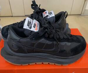 NIKE　SACAI VAPORWAFFLE Black GUM　ナイキ　サカイ　ヴェイパーワッフル　US8.5