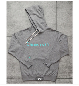 ☆ SAPEur CHERISH & CO HOODIE GLAY S ☆ サプール フーディー パーカー グレー スニーカーコン名古屋 A0024-004