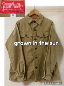 【特選】grown in the sun エンジニアJK【24時間以内匿名配送】 ジャケット ミリタリー 古着 ワーク コットン