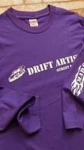 【MADSPEED】趣味Tシャツ ドリフト DRIFT D1GP ver パープル 長袖 スープラ シルビア スカイライン GRヤリス 2XLサイズ 新品_画像4