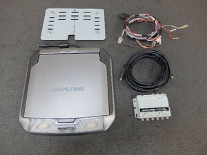 ALPINEアルパイン　 10.2型WVGAフリップダウンモニター/TMX-R1000