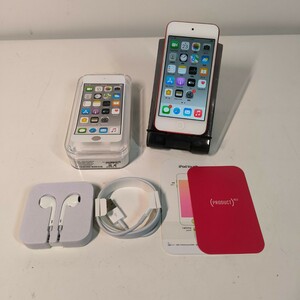 【送料無料 美品】 Apple iPod touch 第7世代 32GB PRODUCT RED MVHX2J/A