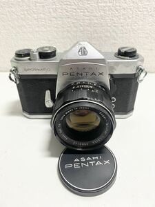1K023 PENTAX アサヒペンタックスSP SPOTMATIC レンズ Super-Takumar 1:1.8/55mm 
