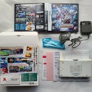 【中古】レア ニンテンドーDS lite SDガンダム Gジェネレーション クロスドライブ νガンダムver. 限定版 下画面 訳ありの画像2