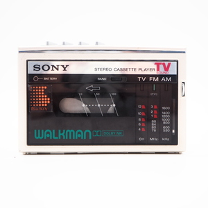 Sony ソニー　チューナ内蔵 Walkman　ウォークマン WM-F30 ステレオ　カセットテーププレイヤ AM FM TV STEREO CASSETTE PLAYER