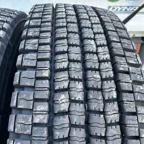 【中古2本】ダンロップ SP001 275/80R22.5 151/148J 21年製造 約9分山 中古スタッドレスタイヤの画像3