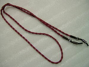  leather manner glasses strap knitting cord red glasses strap glasses cord 