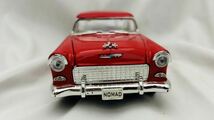 SK SS　8702　1955　CHEVROLET BEL AIR NOMAD USED UNDER LICENSE ミニカー _画像2