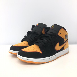 【中古】NIKE AIR JORDAN 1 MID SE Vivid Orange 27.5cm FJ4923-008 ナイキ エアジョーダン1 ミッド SE ヴィヴィッドオレンジ[240066135032