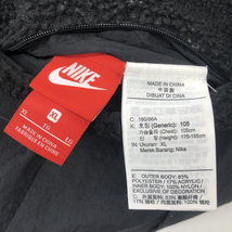 【中古】NIKE　BIG SWOOSH BOA JACKET　BQ6546-017　XL　黒　ナイキ[240066135185]_画像9