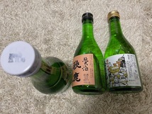 ●三都純米 飲みくらべ＊神戸・福寿 大阪・秋鹿 京都・玉乃光●3種セット_画像2