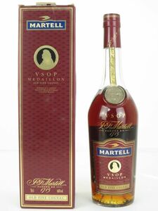 【未開栓】MARTELL マーテル VSOP MEDAILLON メダイヨン　レッドラベル　コニャック ブランデー　700ml 40％　古酒